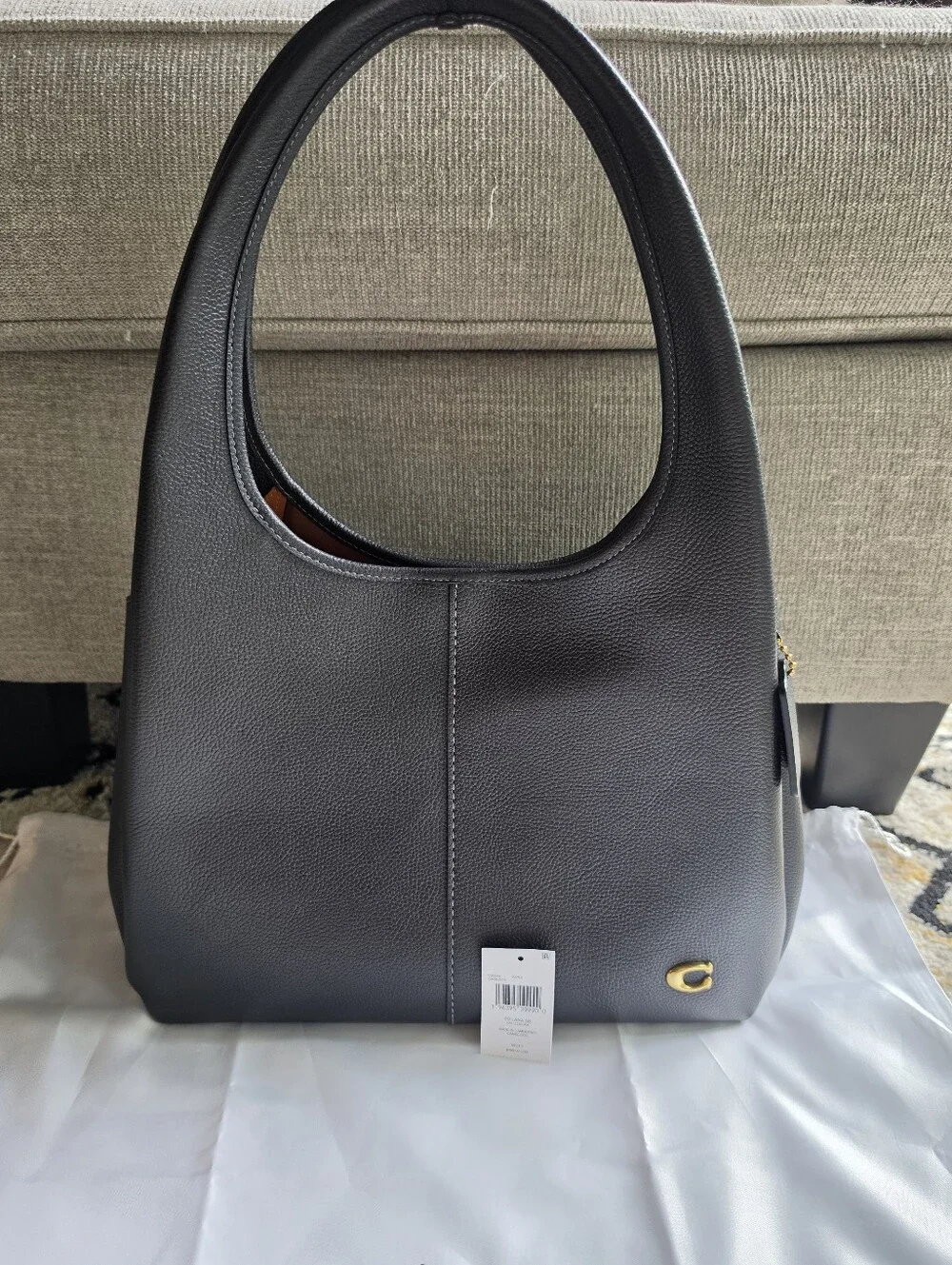 Coach Lana Shoulder Bag Black - Picture 1 of 14